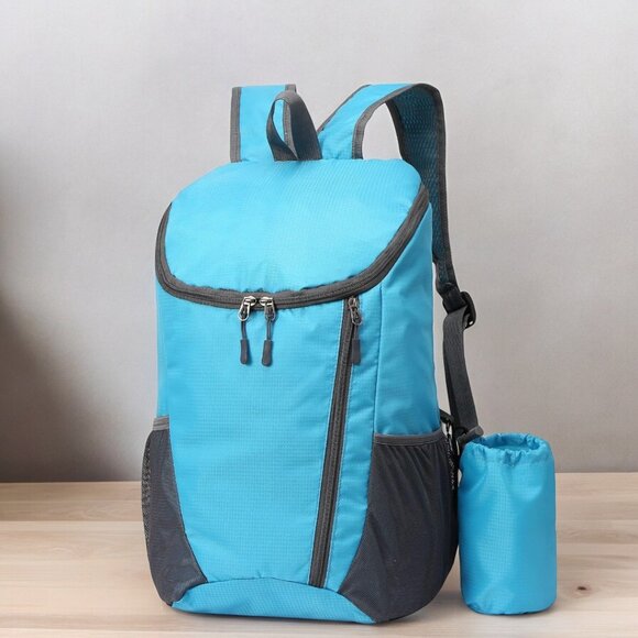 Hiking Backpack, Waterproof and Wear-resistant Lightweight Backpack Packable - Picture 2 of 2